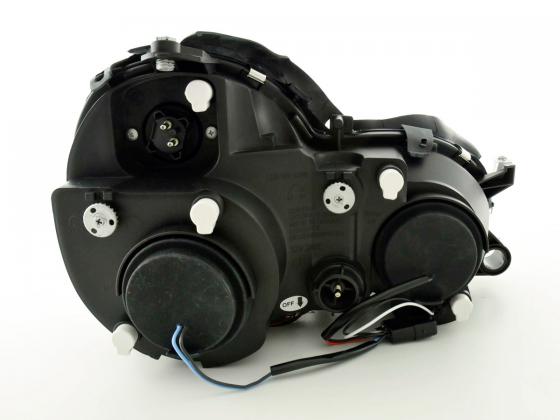 Scheinwerfer Set Mercedes CLK Typ W208 98-02 schwarz Scheinwerfer Set Mercedes CLK Typ W208 98-02 schwarz